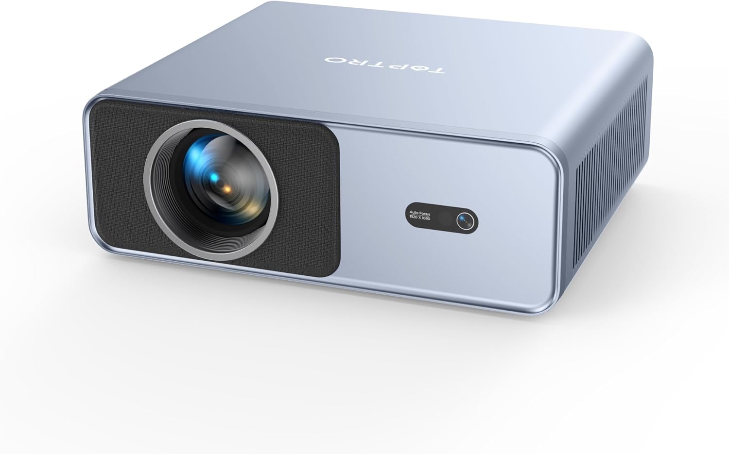 1000 ANSI Smart-Projector with WiFi 6 and 2-Way Bluetooth, Auto Focus & Keystone, TOPTRO X9 4K Supported Outdoor Movie Projector
