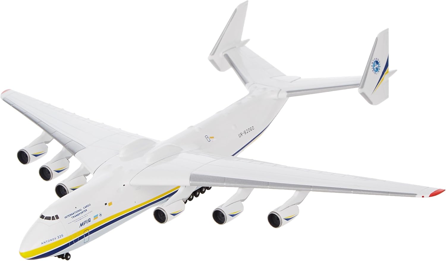 Herpa Daron Antonov AN225 1/400 Blue/Yellow