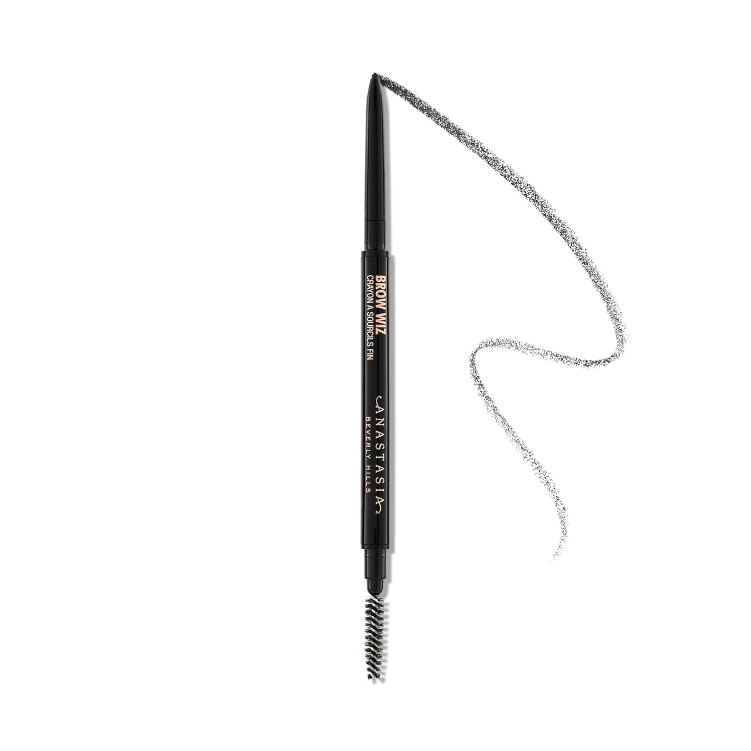 Anastasia Beverly Hills Brow Wiz - Ultra-Slim Retractable Eyebrow Pencil for Hair-Like Strokes, Natural Precision Definition, Longwear Waterproof Smudge-Proof for Filling & Shaping Brows
