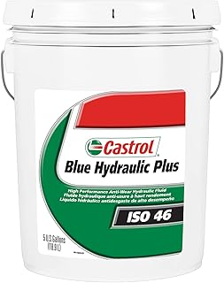 Castrol Blue 'Hydraulic Plus 46' Hydraulic Fluid - 5 Gallon