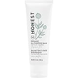 The Honest Company Organic All Purpose Balm | Gentle for Baby | Soothes + Moisturizes | Plant-Based + Hypoallergenic | 3.4 oz