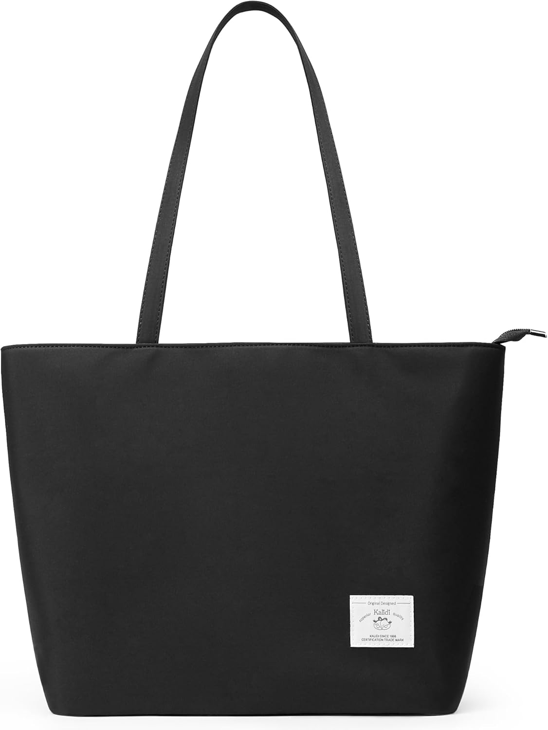 KALIDI FANCY FOREST Minimalist Tote Bag Handbags for Women Ladies Laptop Shoulder Bags with Zipper for School Work Shopping