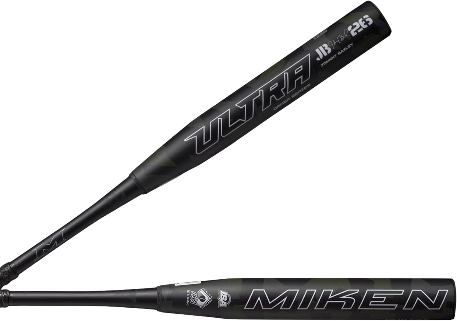 Miken | 2025 | Ultra Gamer JB26 Slowpitch Softball Bat | SSUSA Senior Softball | 12" Barrel | Maxload | 2-Piece