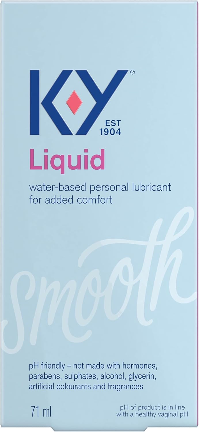 K-Y Liquid Lubricant, 2.5 Ounce, Clear