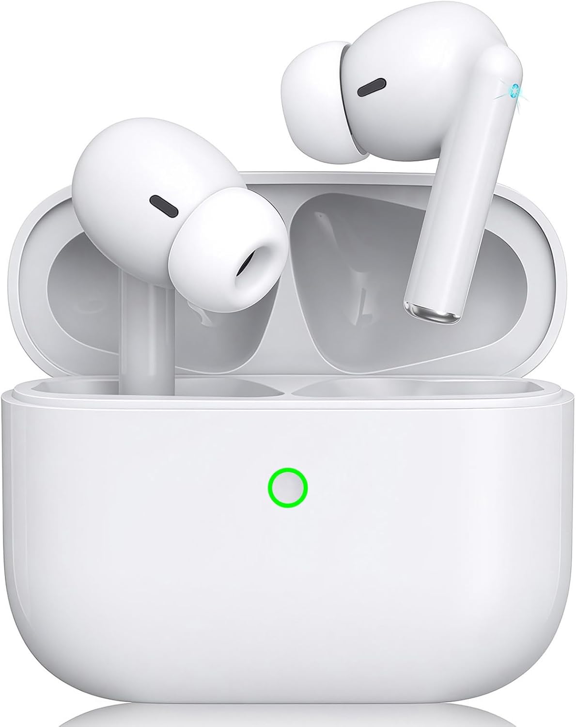 iLove Wireless Earbuds,Bluetooth 5.4 Headphones in Ear with Charging Case,HiFi Stereo Sound,IPX8 Waterproof Earphones,48H Playtime,Touch Control Wireless Headphones for iOS/iPhone/Android