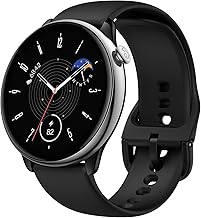 Amazfit GTR Mini Smart Watch 43mm, 14-Day Battery Life, GPS, AI Fitness App Enabled, Heart Rate & Sleep Health Monitoring, 120+ Sports Modes, 5 ATM Water Resistance, Android iPhone Compatible, Black