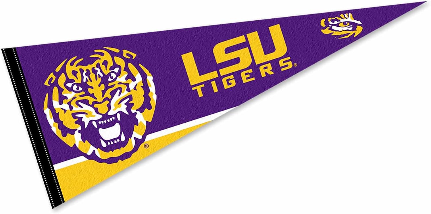 Louisiana State Tigers Pennant Full Size Felt