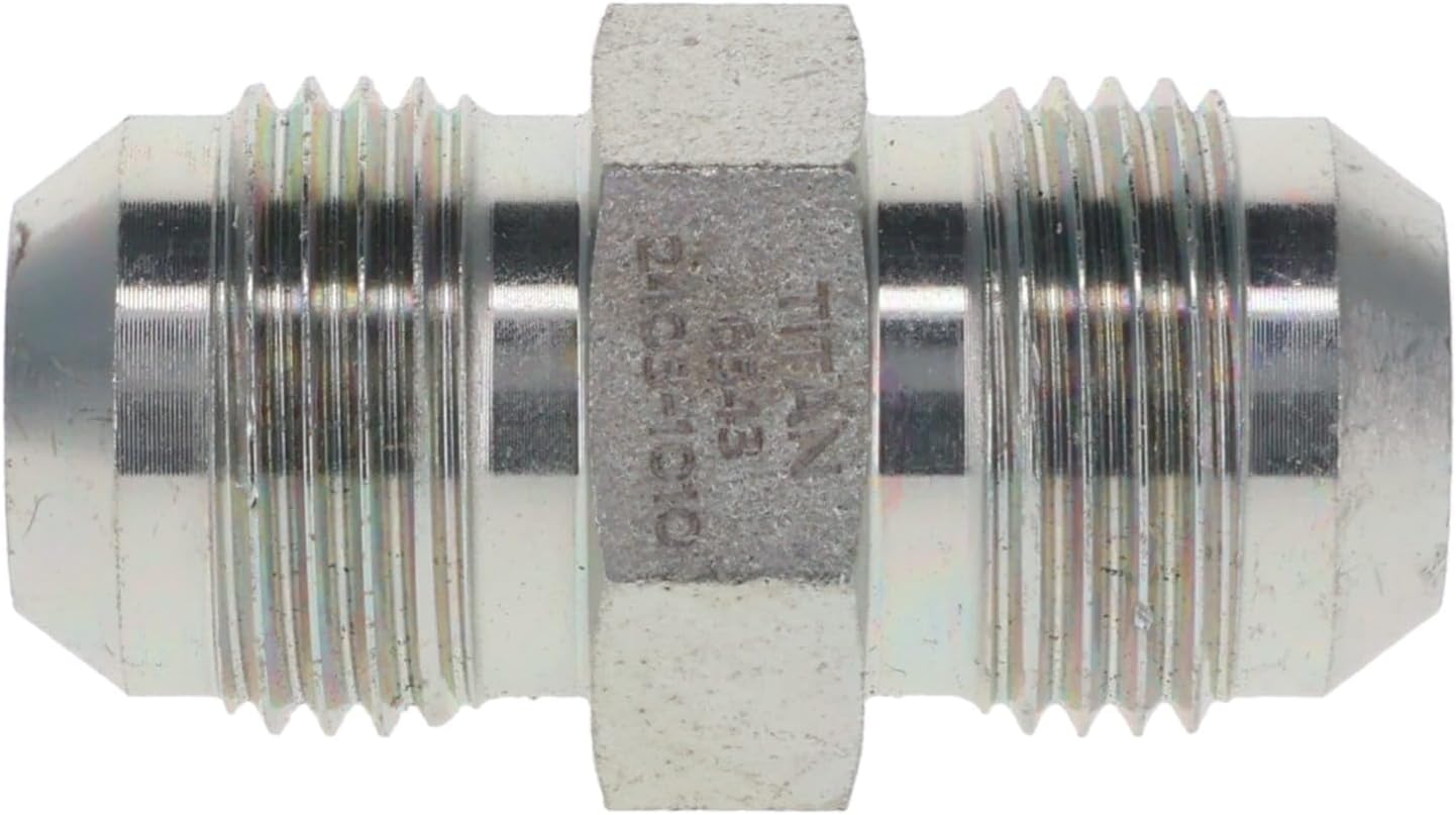 | 2403-02-02 | Tube Union 1/8" Male JIC (5/16"-24 thread) x 1/8" Male JIC (5/16"-24 thread) | Flared Tube Fittings