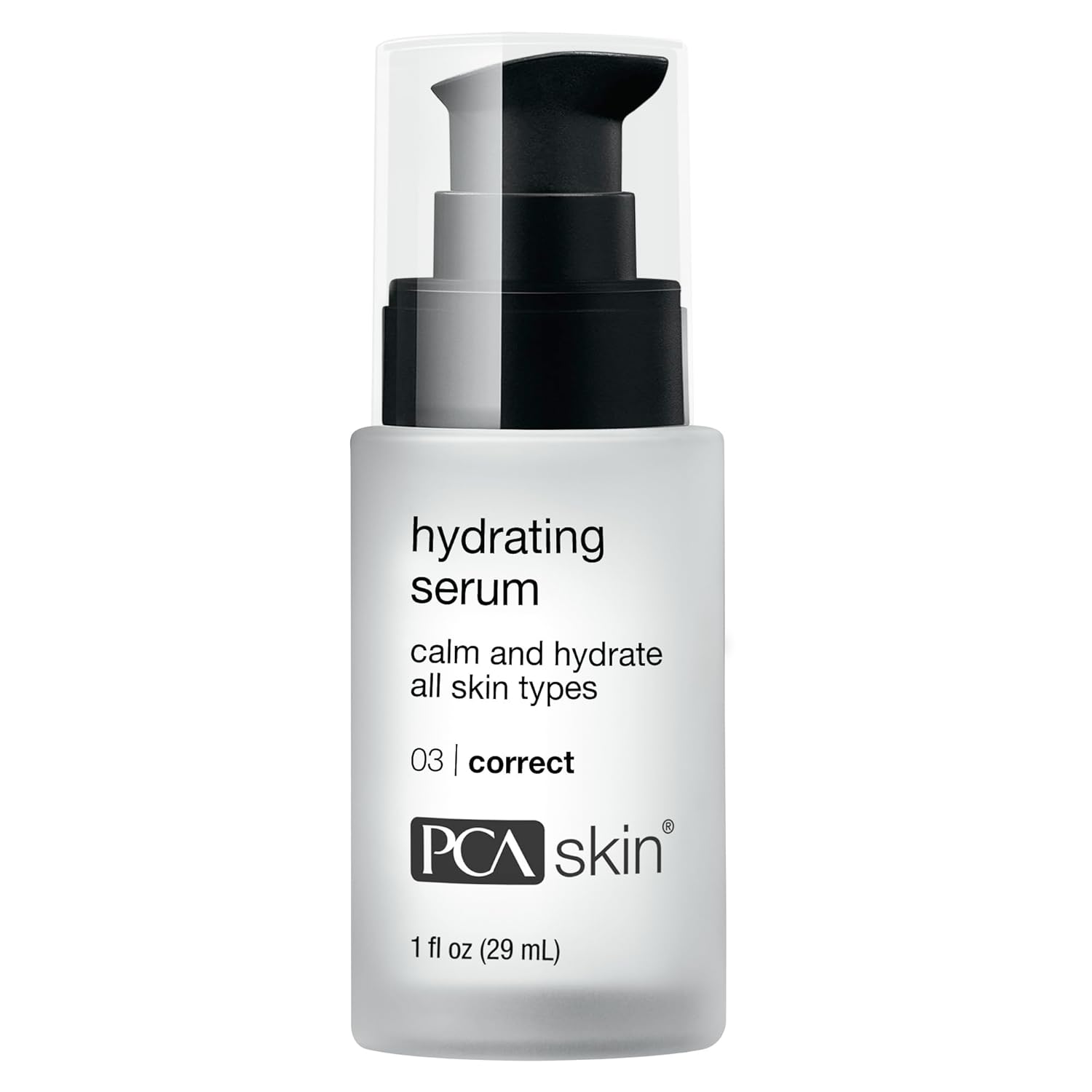 PCA SKIN Hydrating Serum, Sensitive Skin Face Moisturizer, Gently Nourishes and Hydrates Sensitive Skin, 1 fl oz Pump