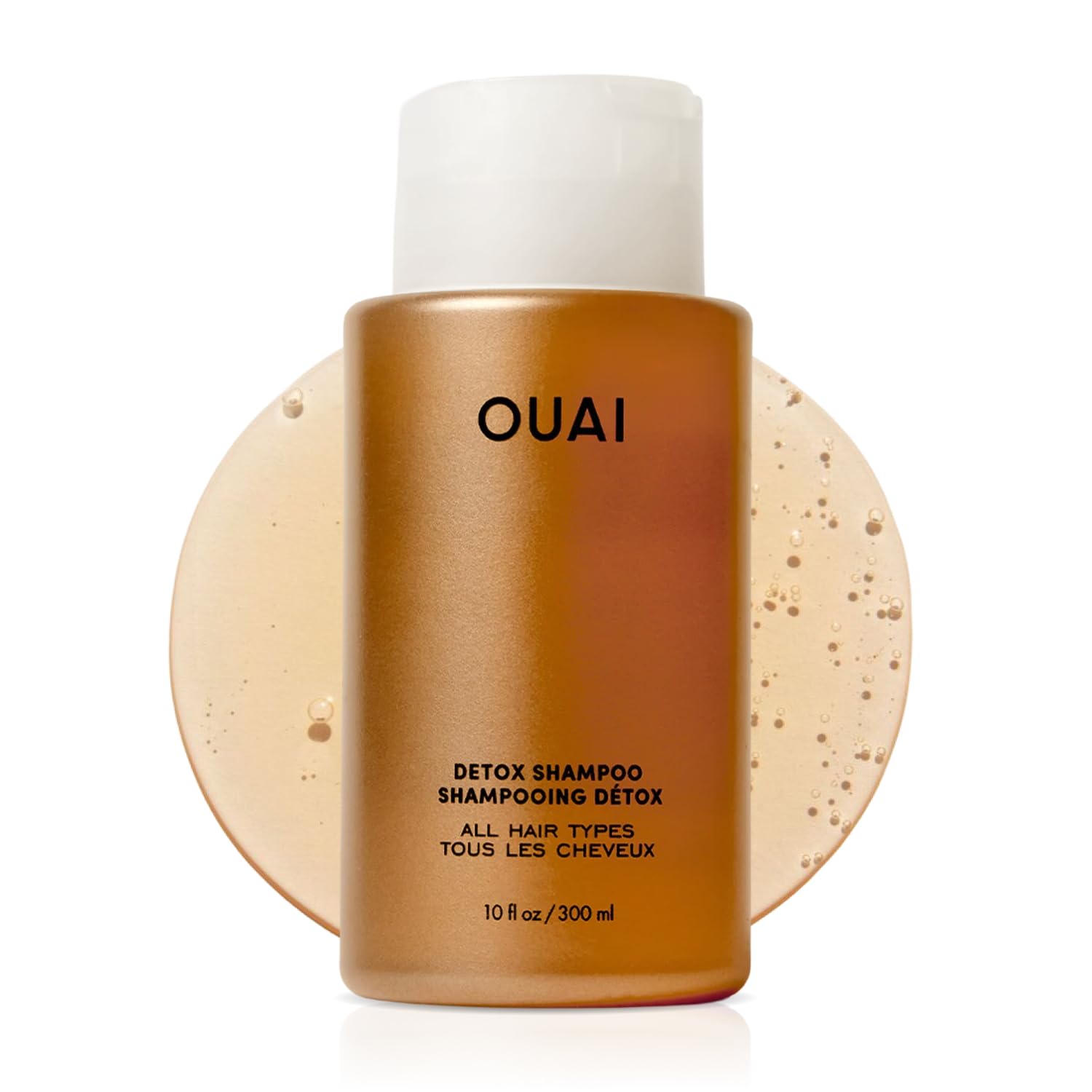 OUAI Detox Shampoo - Clarifying Shampoo for Build Up (10 Fl Oz)