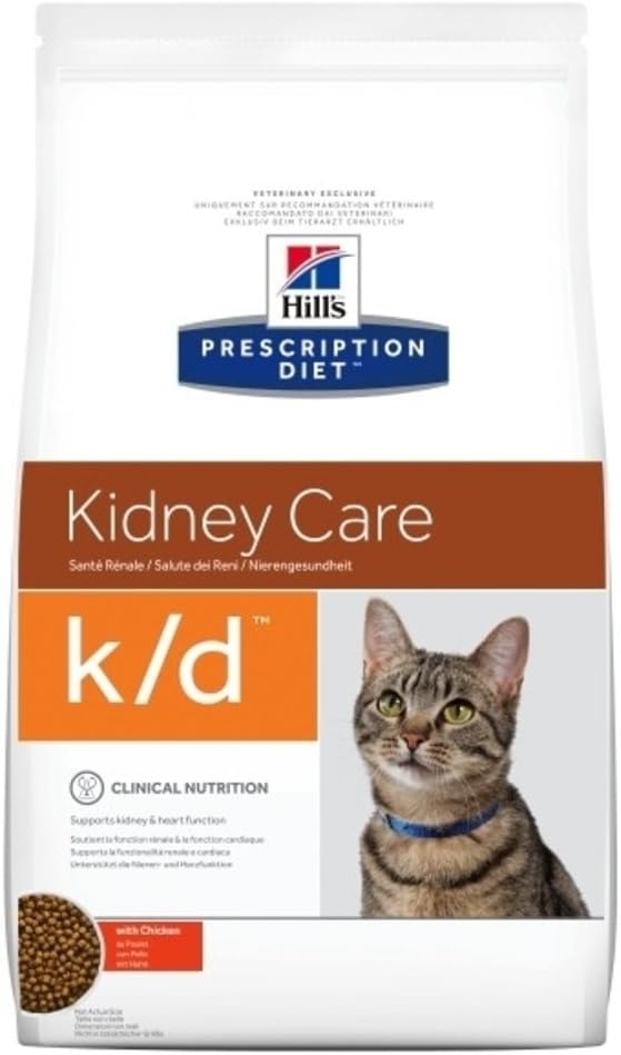 Hills Prescription Diet Feline k/d - Cat Food - Renal Health, 5 kg
