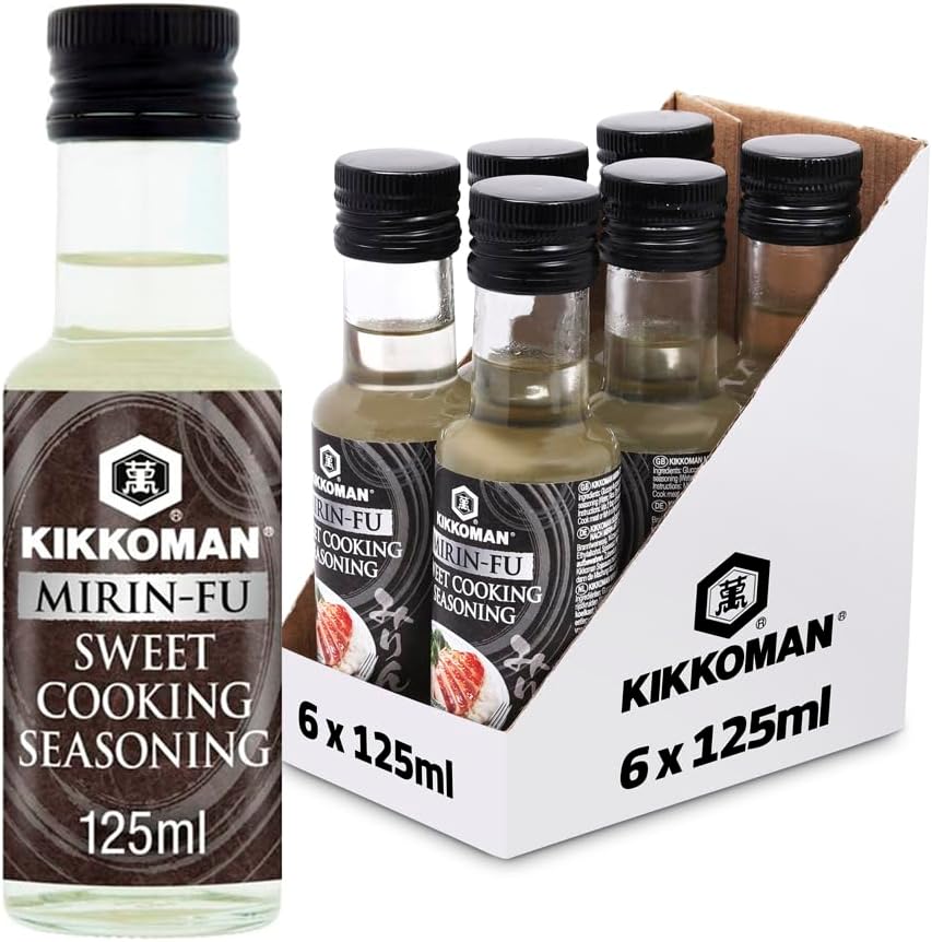 Kikkoman Mirin-fu Sweet Cooking Seasoning ,125ml, (Pack of 6)