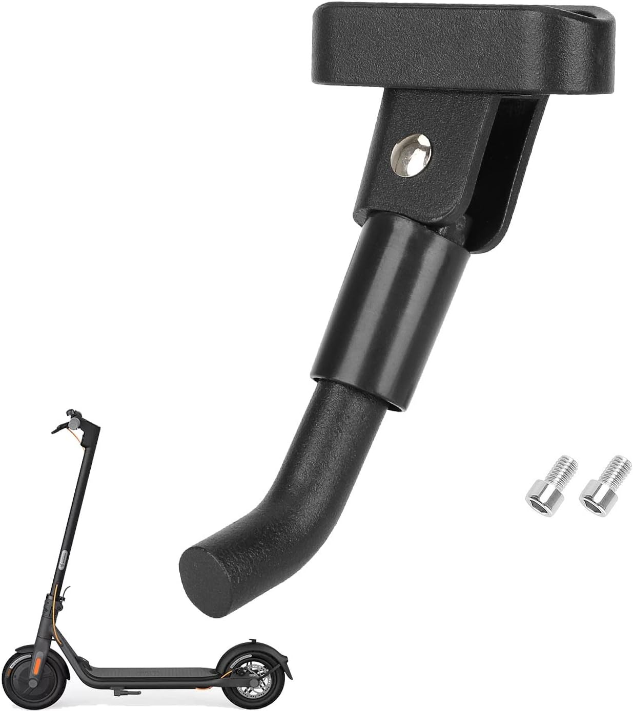 Fututech Kickstand for Segway Ninebot F20 F25 F30 F40 F2Plus Kick Stand for Electric Scooters Foot Rest for Scooter Accessories Replacement Parts