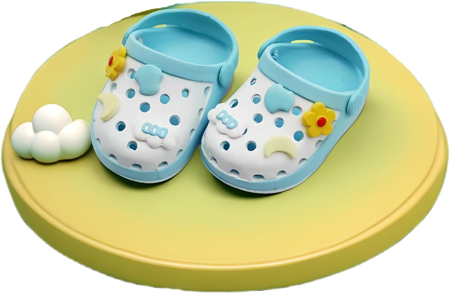 Lububu Doll Wings, Premium Fashion Shoes for 17 Cm Dolls, Accessories, Blue