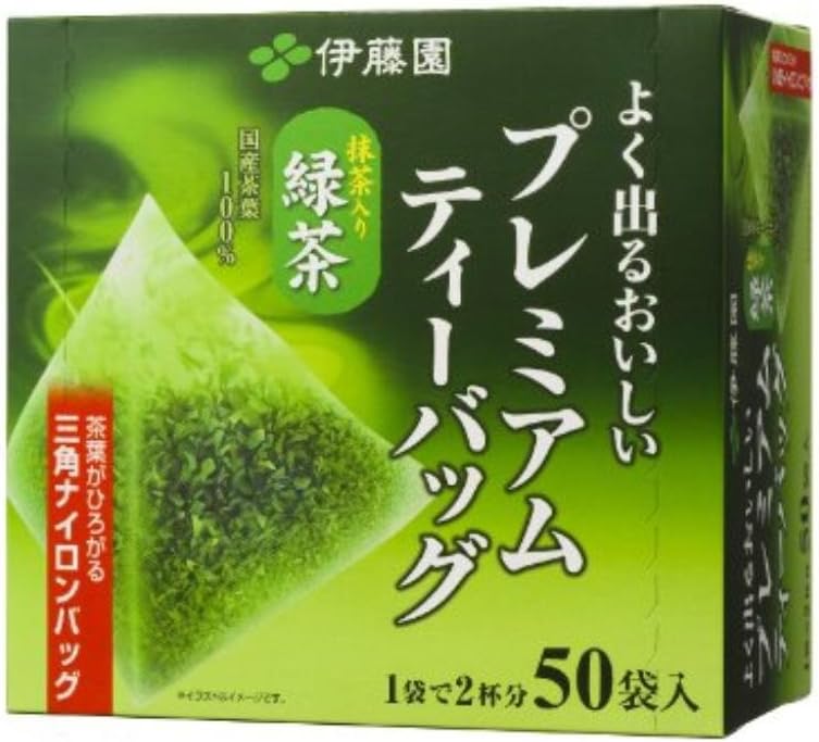 Itoen Oi Ocha Premium Japanese Green Tea Matcha Blend 50 Bags
