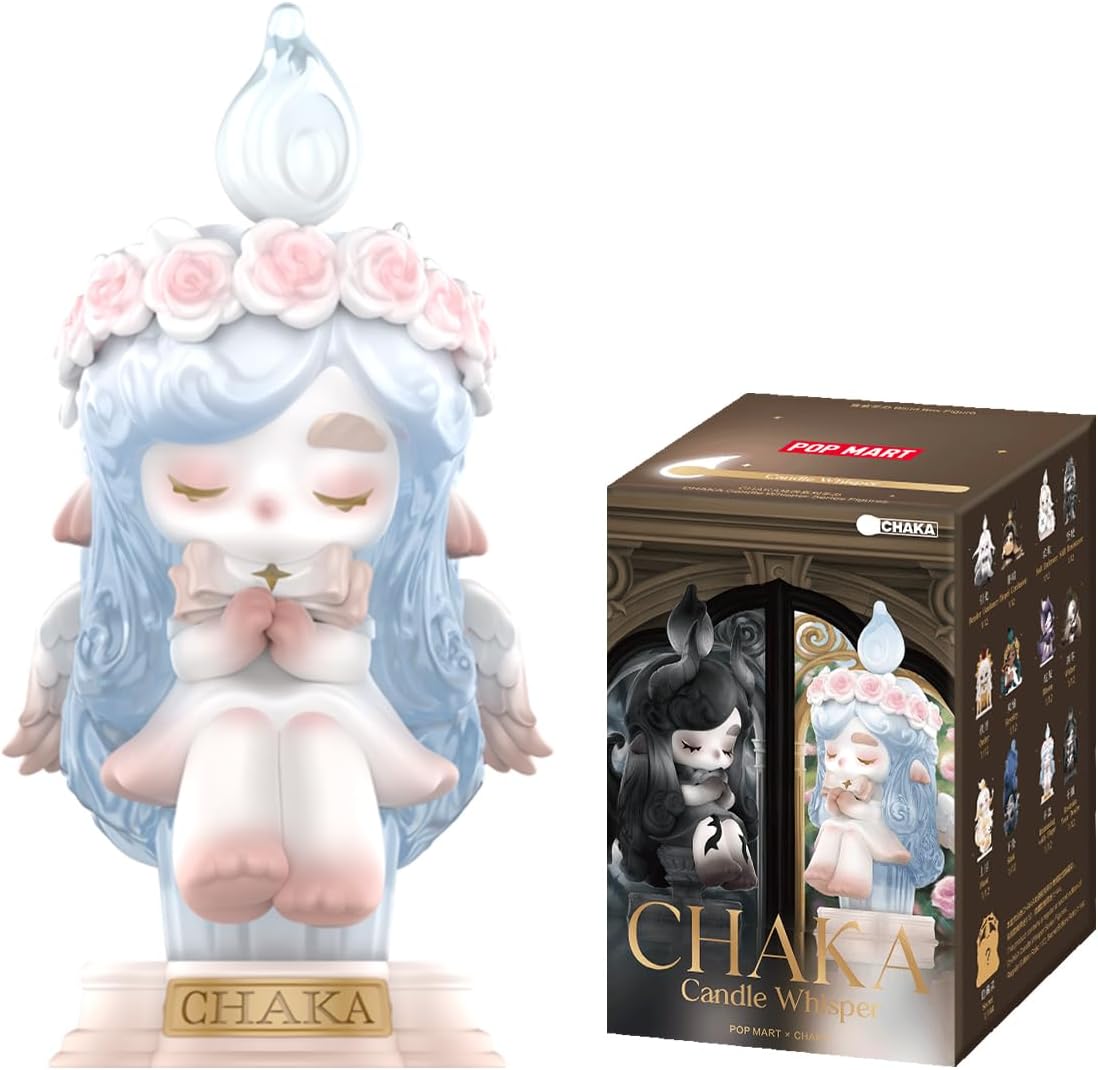 POP MART CHAKA Candle Whisper Series Figures Articulated Character Premium Design Gifts for Women Fan-Favorite Collectible Toy Art Toy Action Figure 1PC