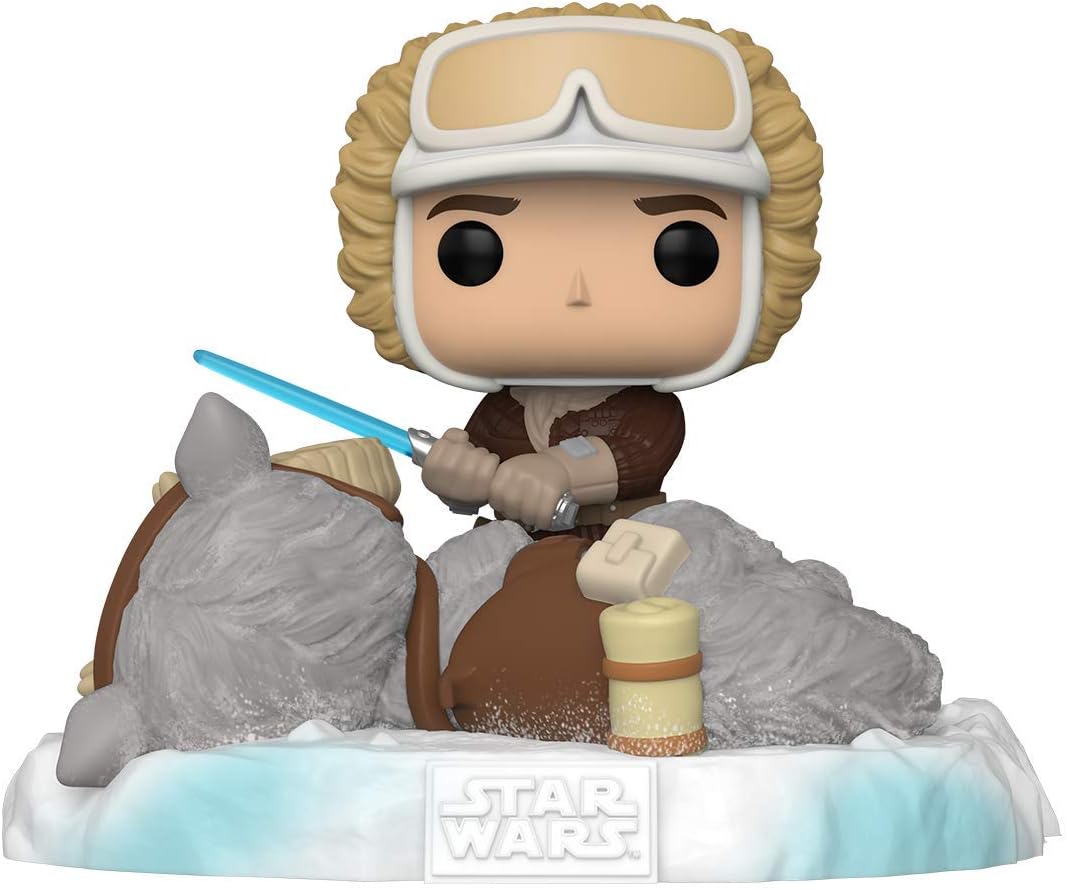POP Funko Deluxe Star Wars: Battle at Echo Base Series - Han Solo and Tauntaun, Amazon Exclusive, Figure 2 of 6