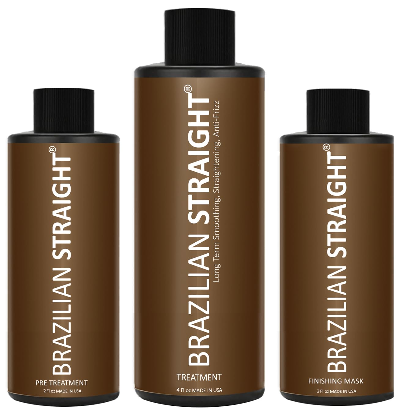 Keratin Hair Straighener Cream Hair Smoothing Repairing Treatment Natural Results & Shine Lasting for months all Types & Colors (3PC FF SET)