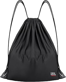 KEMIMOTO Helmet Bag, Large Capacity Light Weight Drawstring Bag for Motorcycle Dirt Bike Motocross Bicycle Racing ATV UTV Snowmobile Snowboard Skiing Cycling Riding Welding Sports Helmet