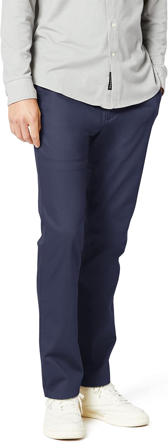 Dockers Men's Signature Khaki Slim Fit Pants Refined Chinos