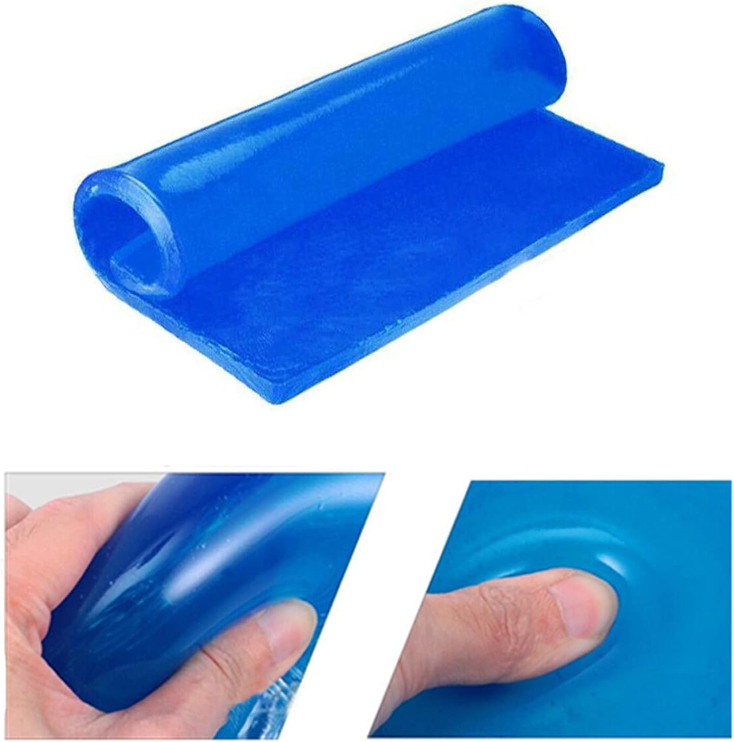 Motorcycle Seat Gel Pad Driver/Passenger Seat Cushion Shock Absorption Mat Reduce Fatigue Comfortable Soft Pad DIY Seat Pad Cooling Cushion Motorcycle Seat Foam (25 x 25 x 1cm)
