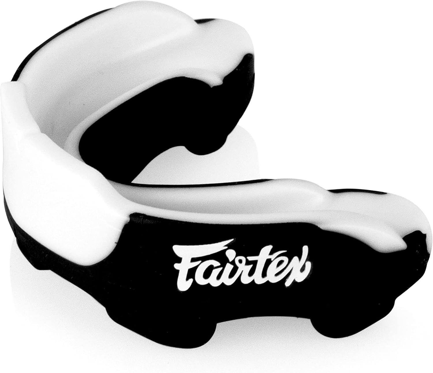 Fairtex MG3 Gel Mouth Guard Protection Muay Thai Kick Boxing MMA CE Approved (Black)
