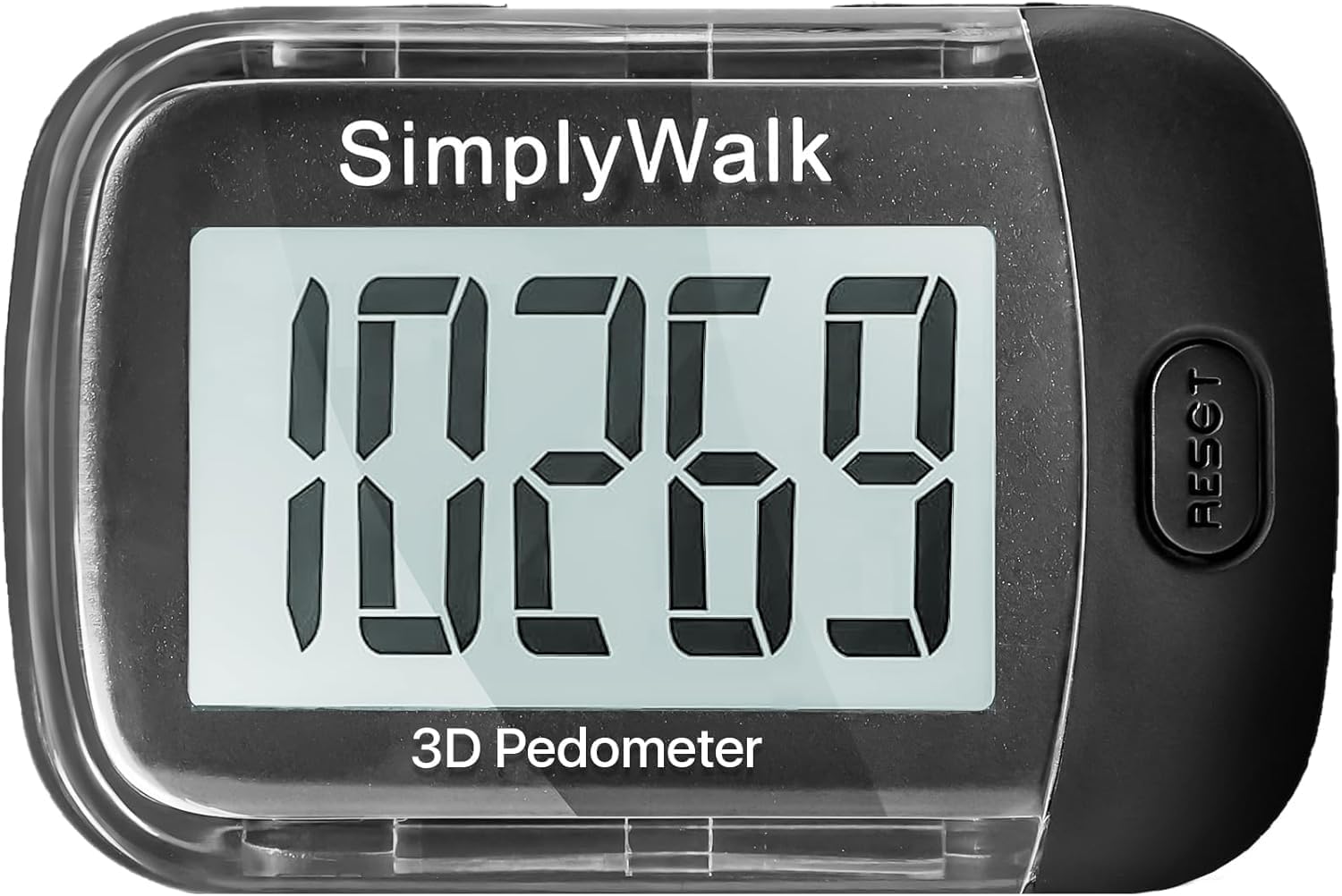 Simple Pedometer for Walking, Step Counter with Large Display, for Women Men Kids Seniors