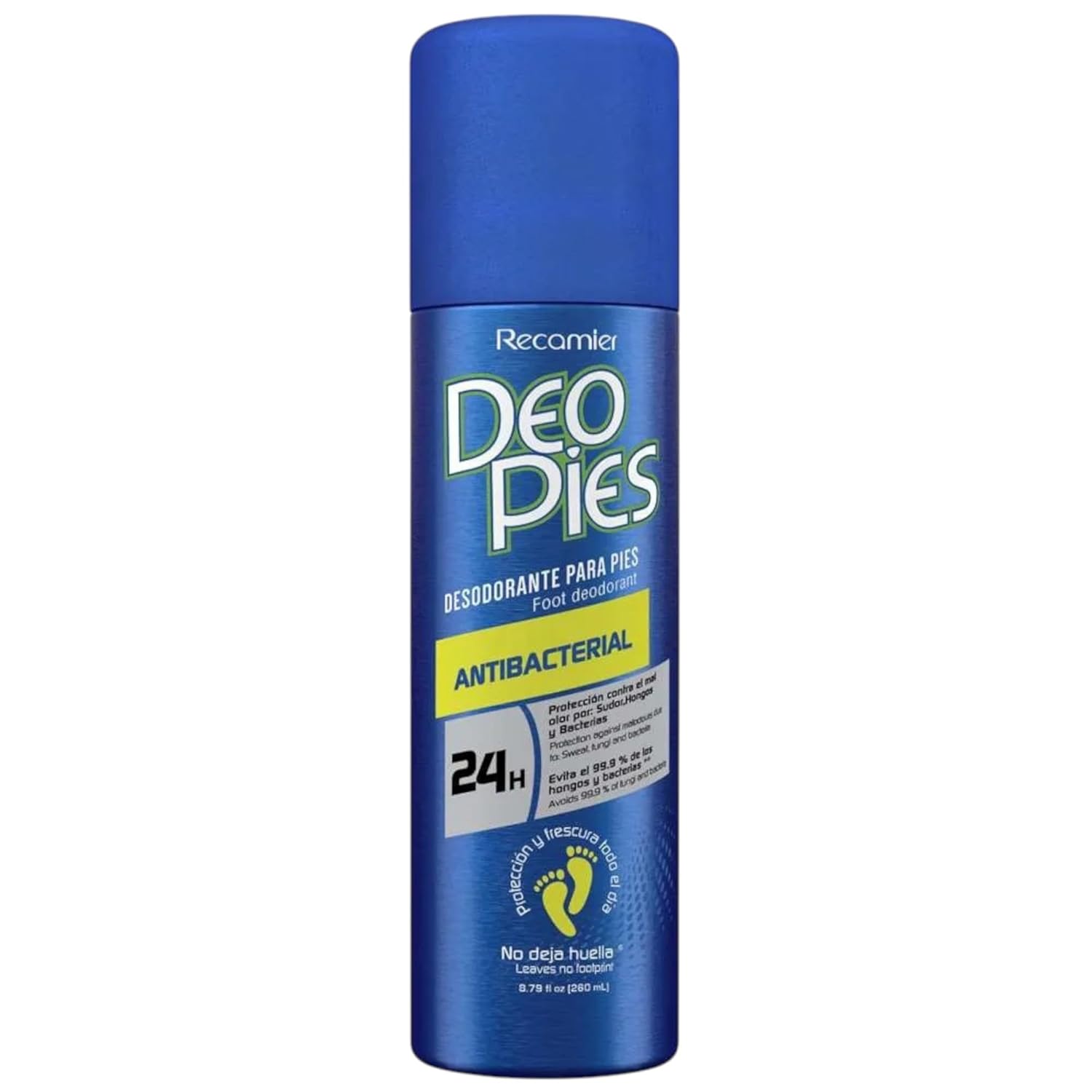 Deo Pies Colombian Foot Deodorant - 260ML (8.79 FL oz) - Foot Deodorant for Men