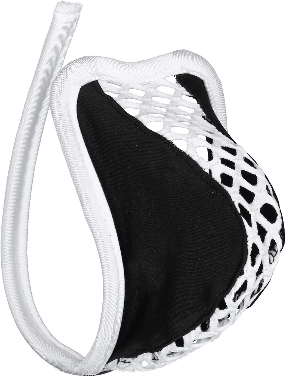 Vxuxlje Sissy Men's Chastity Cover Floral Lace Invisible C-String Underwear O Ring Lingerie Briefs Underpants