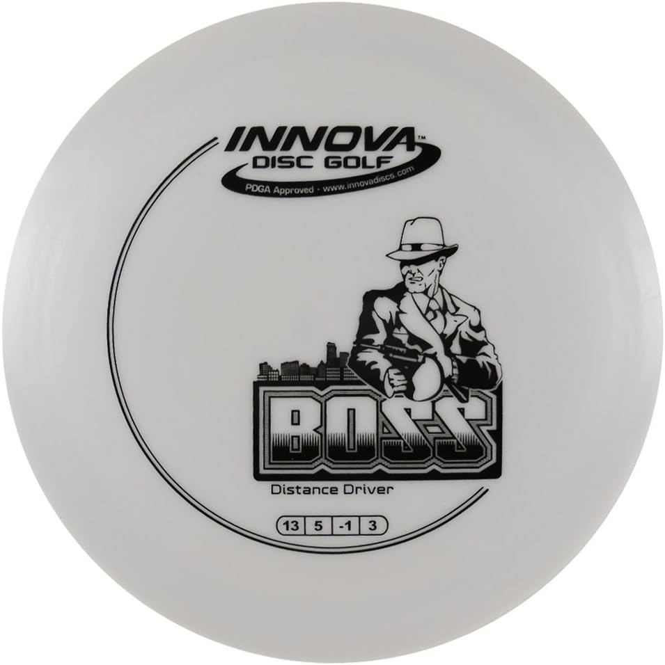 INNOVA DX Boss Distance Driver Golf Disc [Colors May Vary] - 173-175g