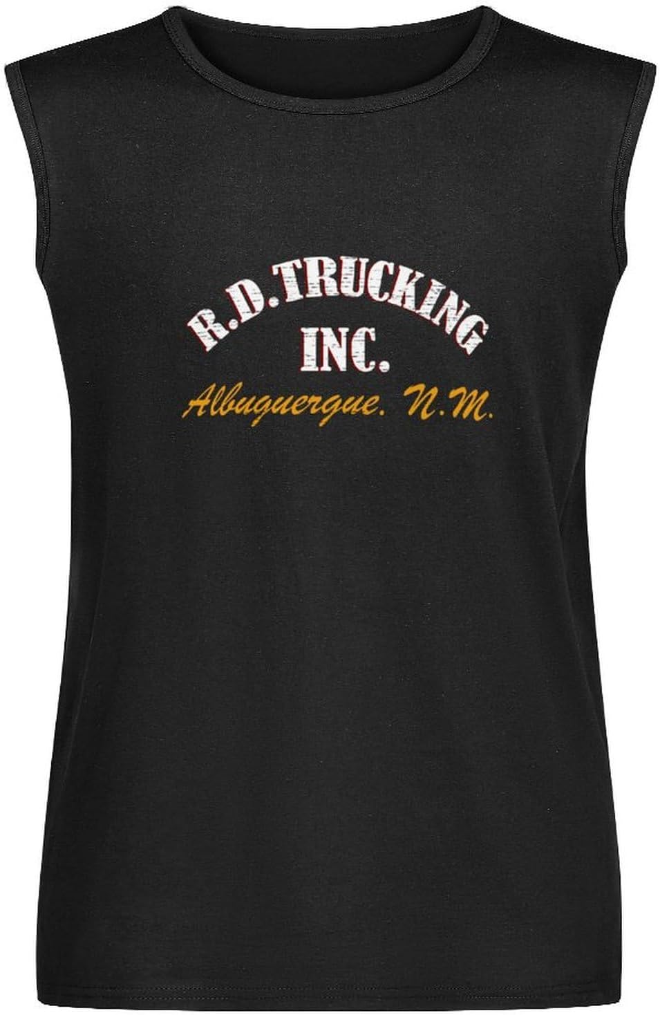 Men's Kellogg Rd Trucking Convoy Kris Kristofferson Sleeveless T Shirt Black Vest