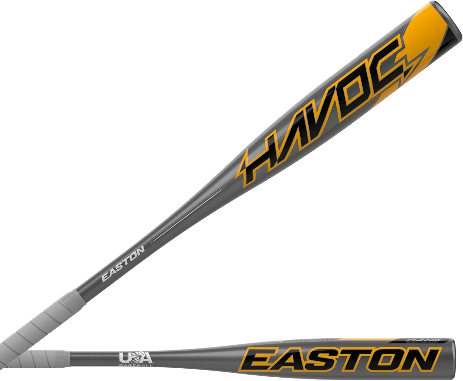 Easton | Havoc Baseball Bat | USA | -10 Drop | 2 1/4" Barrel | 1 Pc. Aluminum