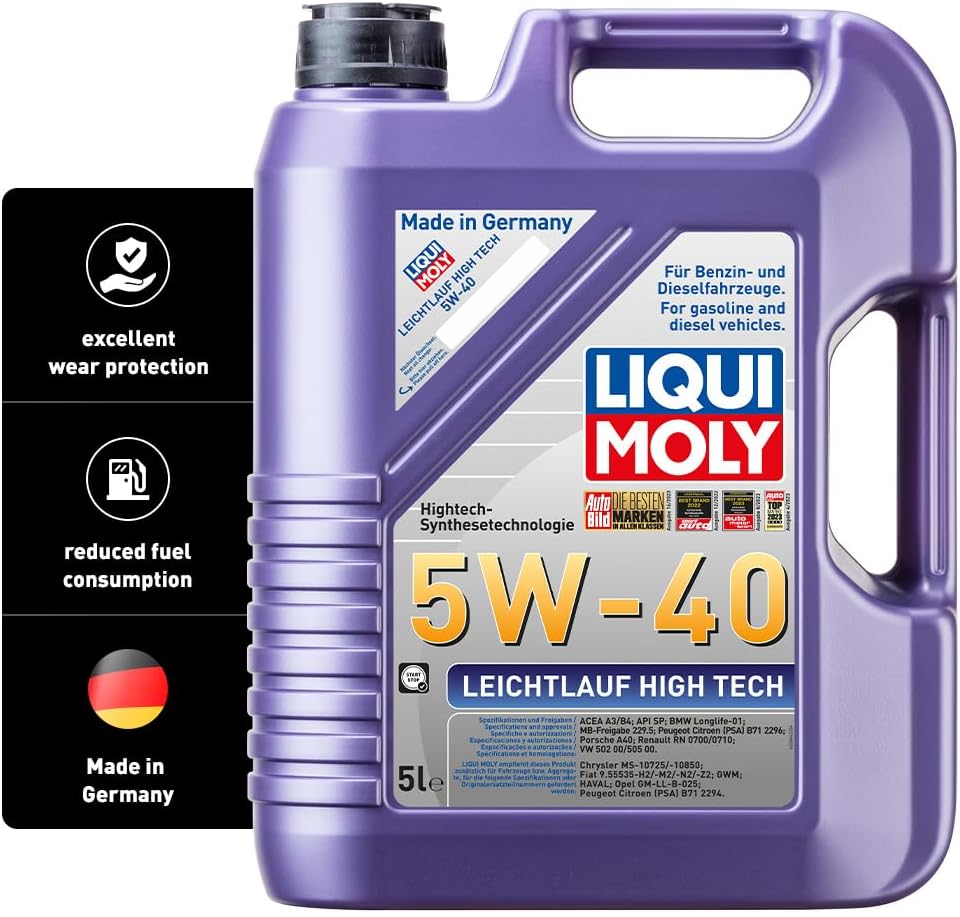 Liqui Moly 2328 Engine Oil,5 L, uncoloured