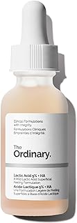 The Ordinary Lactic Acid 5% + HA 2%, Gentle Exfoliating Serum for Smoother Skin