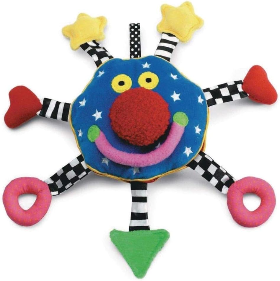Manhattan Toy Baby Whoozit 6" Stroller and Travel Activity Toy