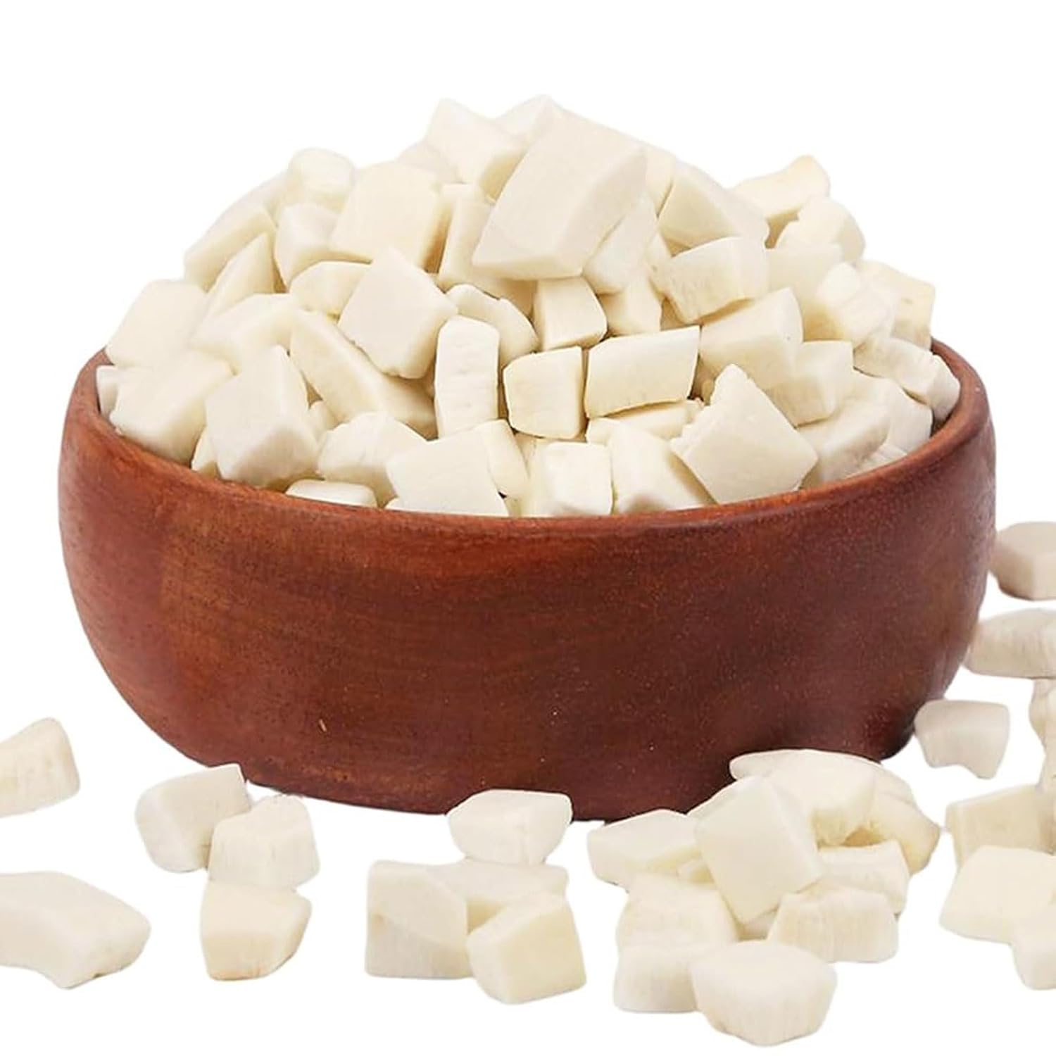 Dried Coconut Chunks Unsweetened Fresh Tropical Fruit Snack Frozen Coconut Flakes for Baking | Cake | Yogurt - In Resealable Bags 8.5oz/240g