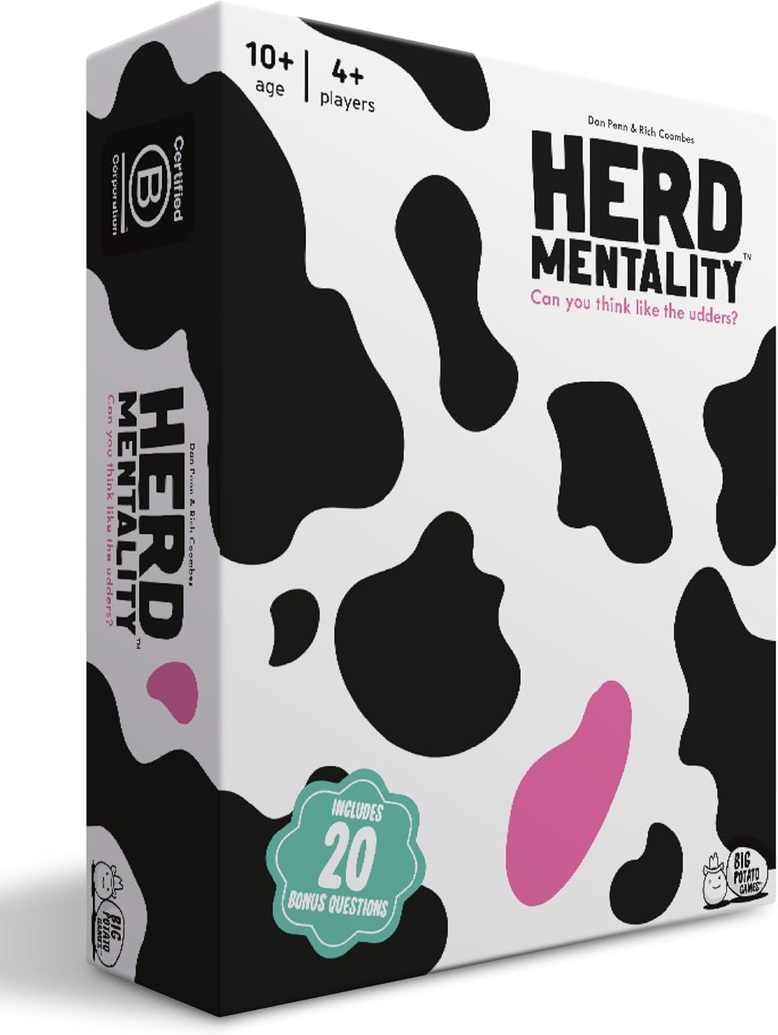 Herd Mentality – Udderly Hilarious Family Board Game for 4–20 Players | Easy to Learn, Loved by Millions, with Bonus Online Exclusive Content