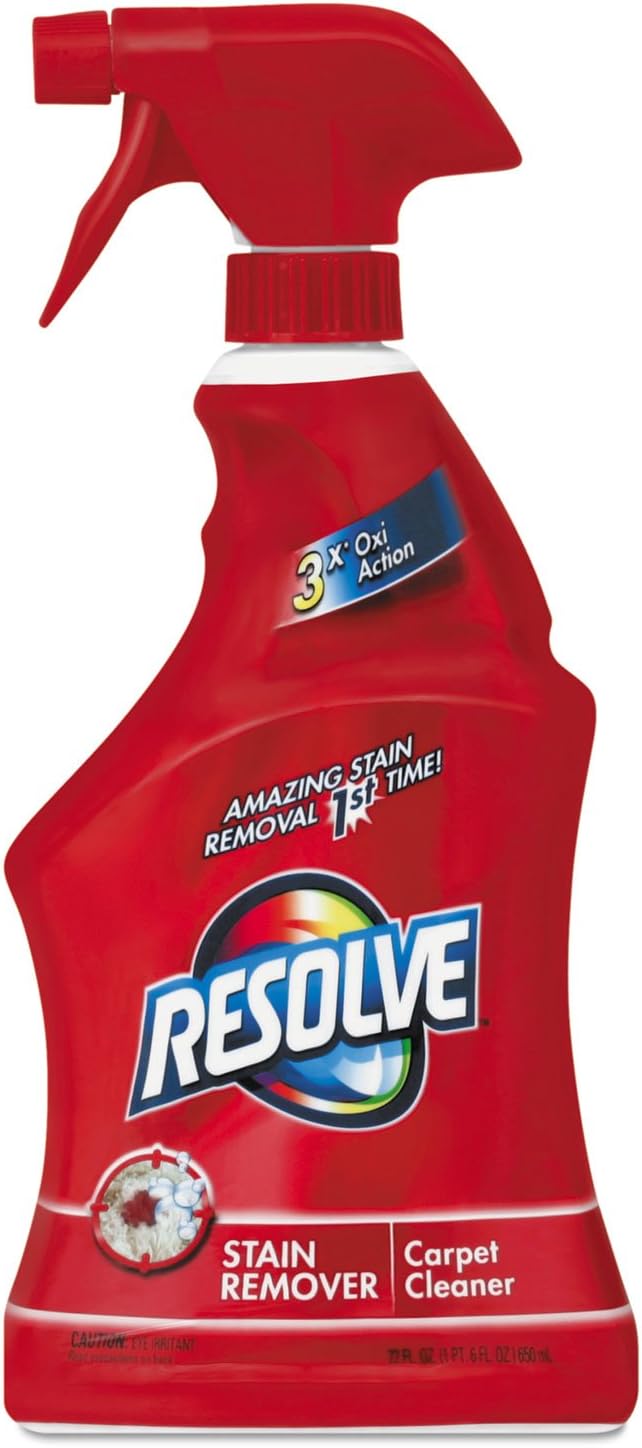 Resolve Carpet Stain Remover Spray, Carpet Cleaner Spray for Rugs, 22 Oz