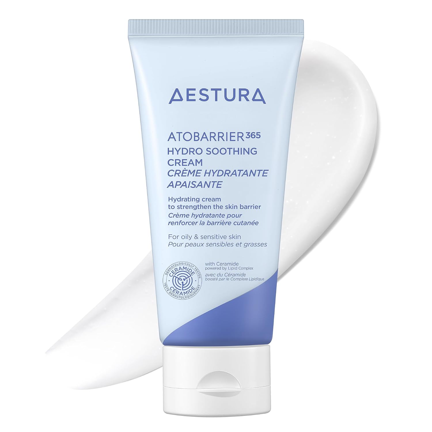 AESTURA ATOBARRIER365 Cooling Hydro Soothing Water Cream Moisturizer, 80 ML