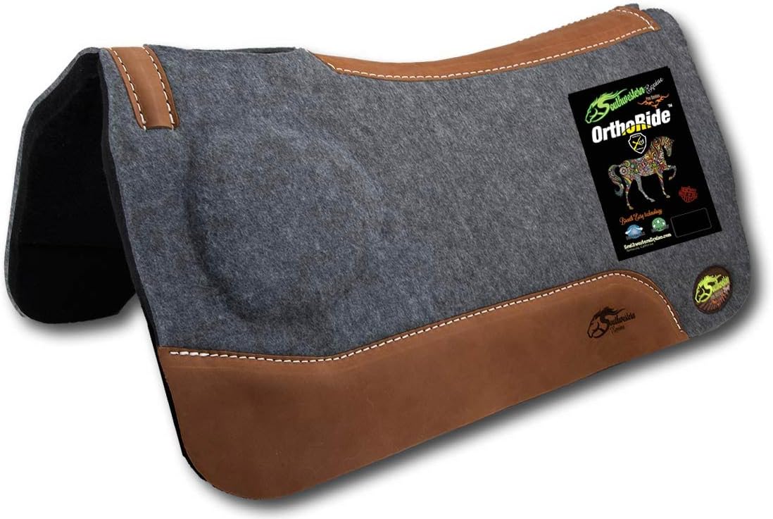 OrthoRide Correction Saddle Pad Western Saddle Pads - Made in USA