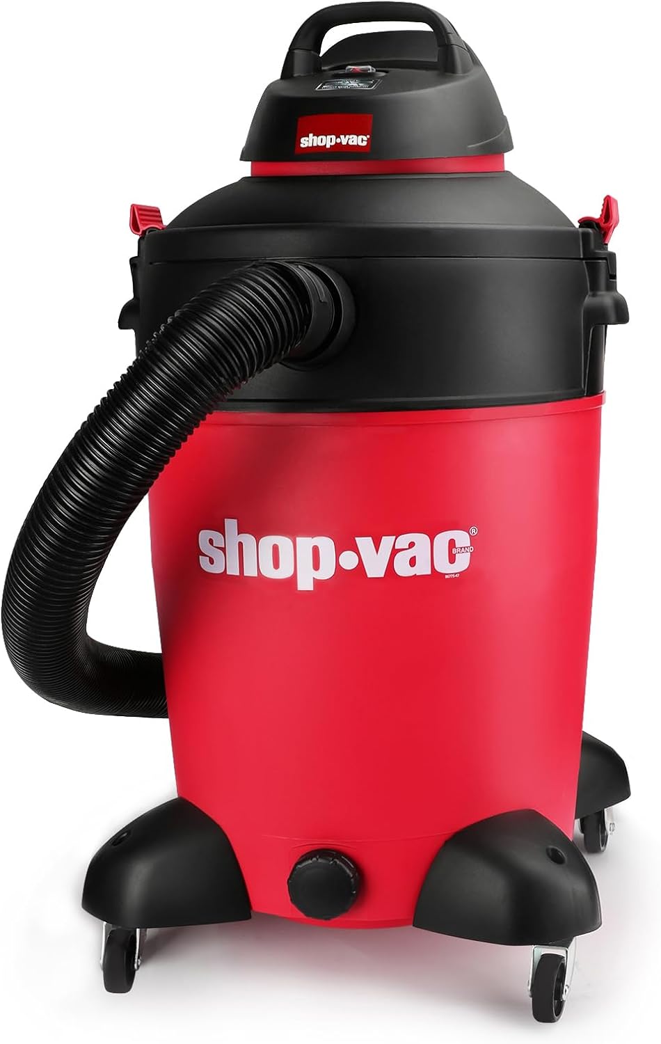 Shop-Vac 5983389 Wet/Dry Vacuum Cleaner, 16 Gallon, 6.5 Peak HP, 2.50 Inch Diameter x 8 Foot Hose, 18 Foot Cord, Ideal for Jobsite, Garage & Workshop