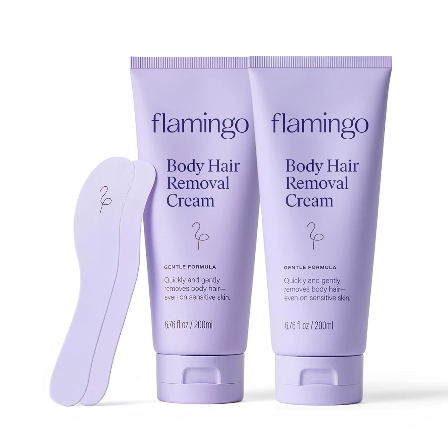 Flamingo Women's Body Hair Removal Cream - 6.76 fl oz (2 Pack)