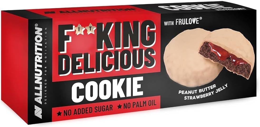 Allnutrition Fitking Delicious Cookie Peanut Butter Strawberry Jelly 128G