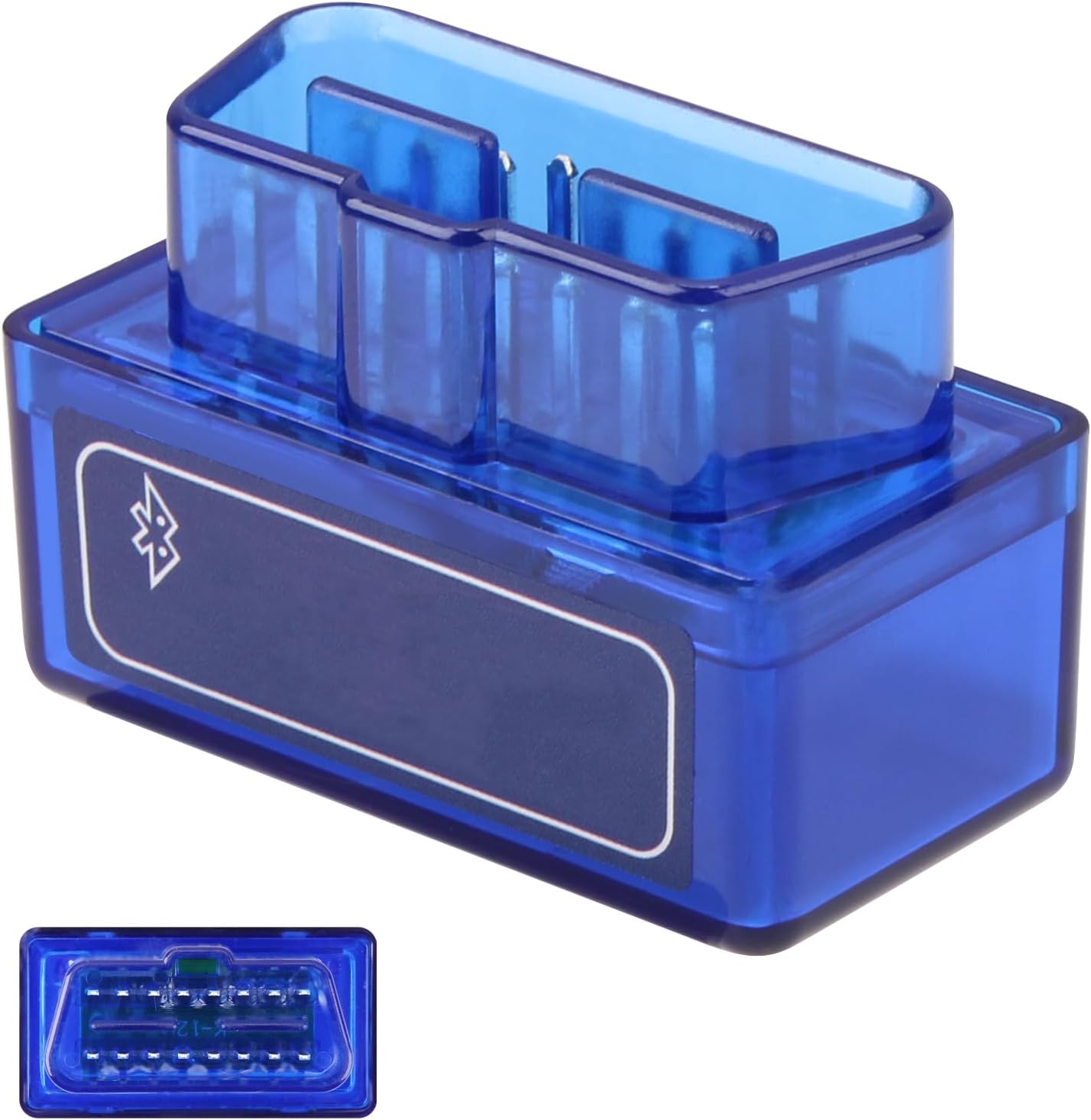 Yuio Bluetooth Fault Code Reader for OBD2, ELM327 Car Diagnostic Scan Tool, Mini Wireless Scanner Adapter, Automotive Engine Diagnostic Scan Tool for Android Windows Symbian(Mini V1.5)