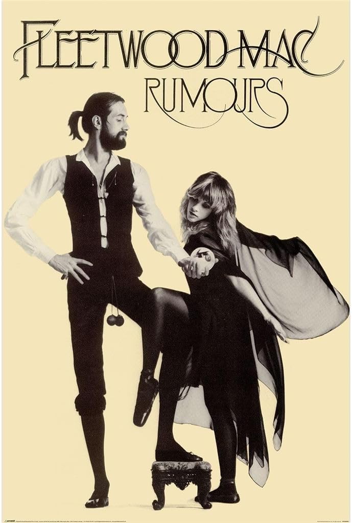 Pyramid International FLEETWOOD MAC (RUMOURS) MAXI POSTER Maxi Poster – Premium Quality 61cm x 91cm Wall Art for Bedroom, Office or Dorm – Great Gift for Fans & Collectors