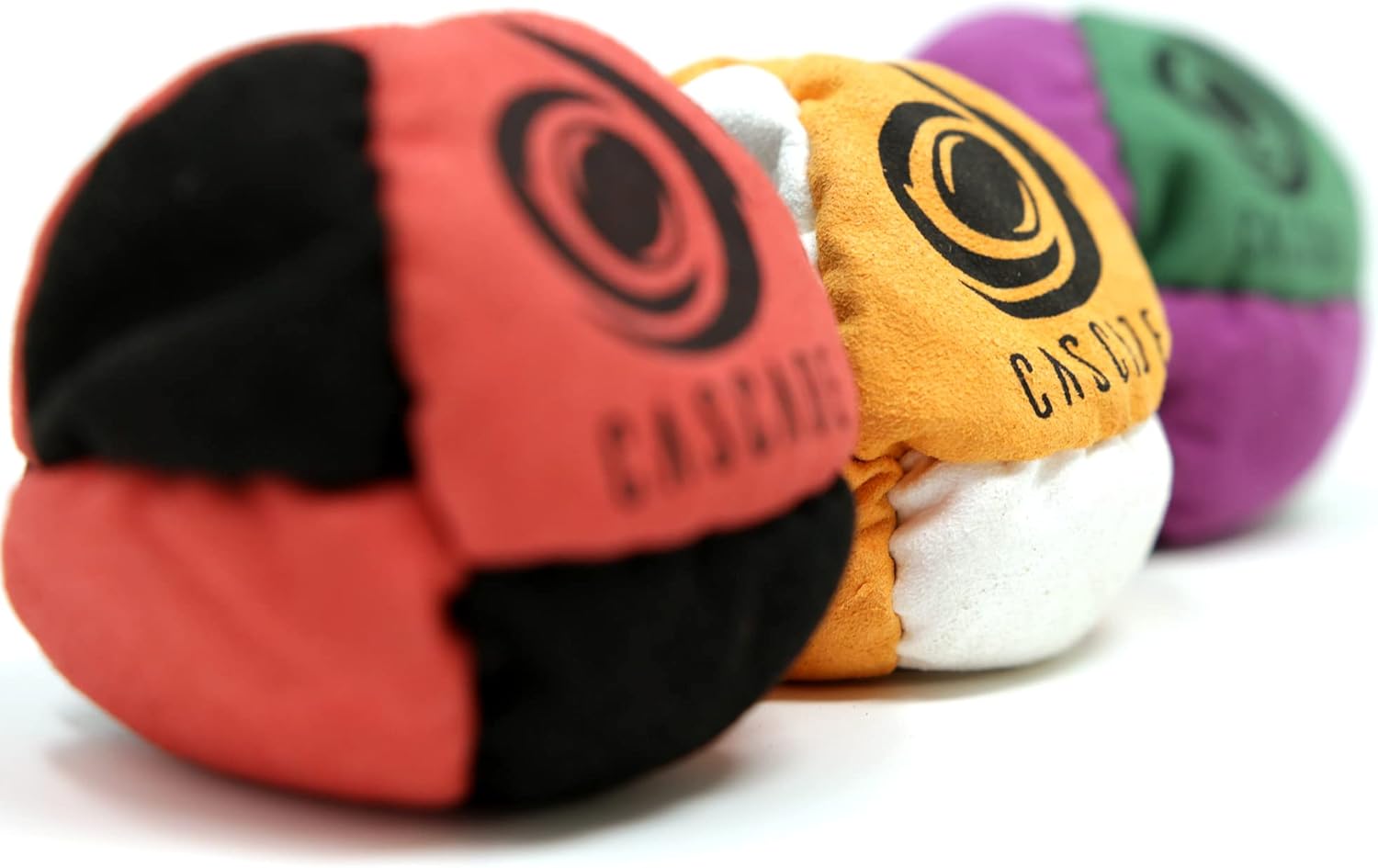 Cascade Pro 8 Panel Hacky Sack - Pro Freestyle Footbag - Trick Foot Bag