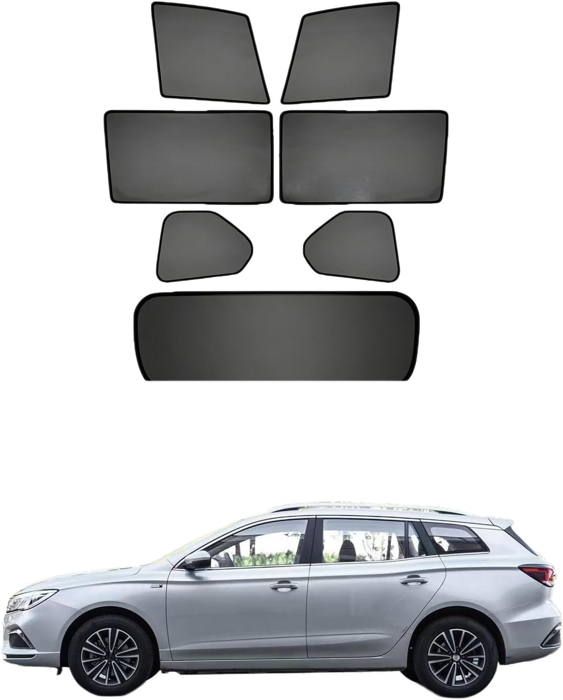 Car Side Window Sunshades for MG5 EV 2022-2026