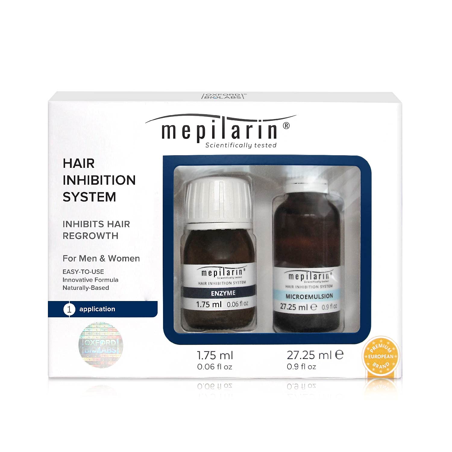 Hair Inhibition System – Hair inhibitor - after epilation, waxing - Nourishes the skin