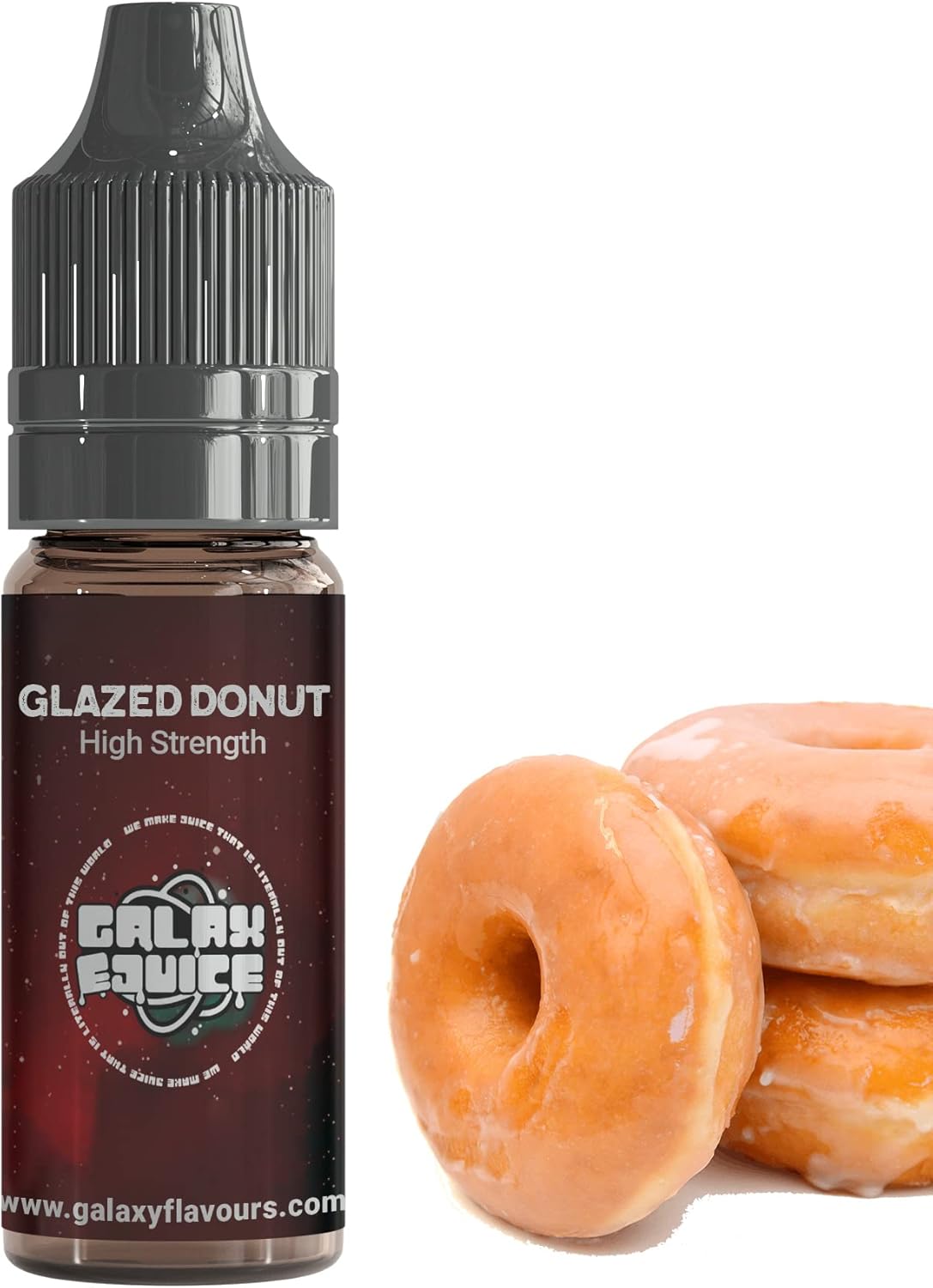 Glazed Donut Flavouring - High Strength Food Flavoring - 230+ Flavours -10ml Bottle.