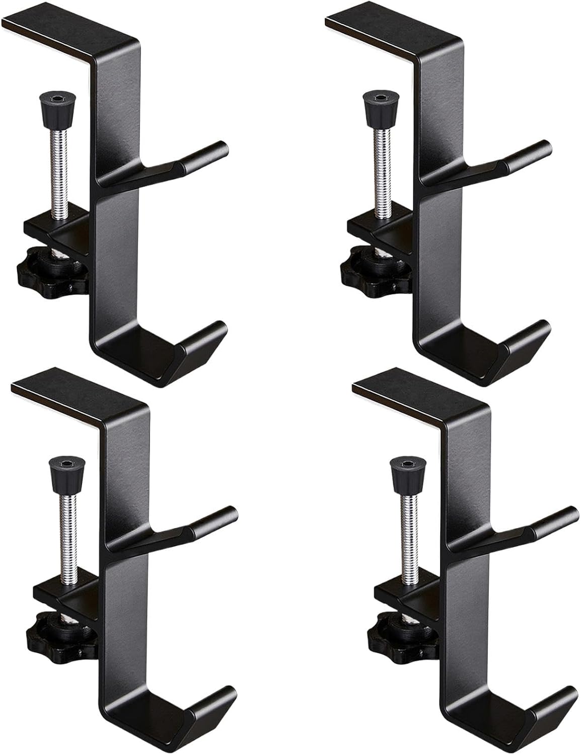 4 Packs Garland Hangers for Mantle | Garland and Stocking Mantel Holders | Heavy Duty Garland Hanger Pole | Adjustable No Drill Stocking Hangers for Fireplace